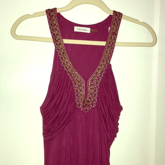 Calvin Klein beaded dress - Picture 2 of 10